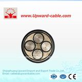 4 Cores 240mm2 Low Voltage Electric Cable (YJHLV22 armored cable)