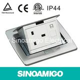 IP44 Standard Mains Socket Head Floor Socket