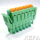 Spring Plugable Terminal Block with Flang