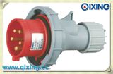 Cee 32A 5p 400V Red Three Phase Industrial Plug