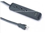 Power Strip with 2 USB Outlets ETL Approval