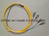 4 Core Breakout Cable ST/PC Singelmode Fiber Pigtail