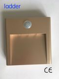 LED PIR Infrared Sensor Night Wall Lamp with Ce