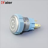 on-off Plastic Power Symbol Illuminated Pushbutton Switch