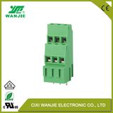 PCB Double Row Screw Terminal Block Wje2K500A/508A, 5.0/5.08mm