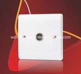 British Wall Single Outlet Coaxial Socket