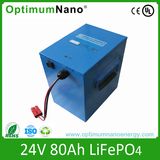 24V 80ah Lithium Battery for Solar Wind Power System