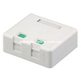 High Quality Surface Rj11 RJ45 Box with Shutter