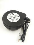 EU France Plug Extension Power Cord Recoiler Wire Cable Roller