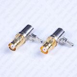 Right Angle DIN 1.6/5.6 Connector Female Crimp Jack for Rg179 Rg59 Bt3002