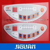 Custom Embossed Button Membrane Switch with LCD Window