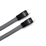 1.4V 24k Gold Plated Connector Flat HDMI Cable with Nylon Sleeve