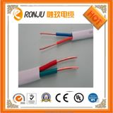 Double Colors PVC Insulated Industrial Electrical Flat Power Cable