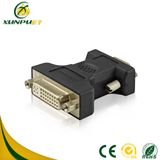 Portable Female to VGA Power Male Converter DVI Adapter