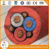 2000V 8 AWG Rubber Water Sunmersible Portable Power Cable