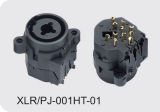 XLR Cannon Combo Connector/Socket (XLR/PJ-001HT-01)