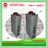 Hengming NiCd Battery Gnc20 with Capacity of 20ah Kpx Series/ Ultra High Rate Alkaline Battery Rechargeable Battery and 1.2V Voltage for Engine Starting