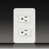 2 Gang 3 Pin American Socket (LGL-11-22)