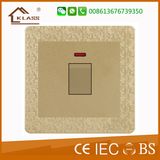 20A 1 Gang 1 Way Wall Switch UK Type