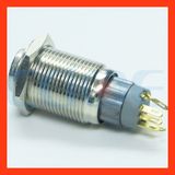 16mm High Round Momentary Type Push Button Switch