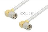 SMA Male Right Angle to SMA Male Right Angle Cable