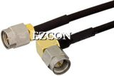 SMA Male to Male Right Angle RF Test Cable Assembly