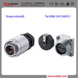 IP67 Straight Cable Connector/Electrical Power Connector/Nickel Battery Connector