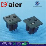 3 Holes European Standard Power Socket