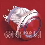 Onpow Illuminated Micro-Travel Push Button (GQ22-11WE, 22mm, CE, RoHS)