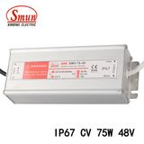 75W 48VDC 1.6A AC-DC Constant Voltage IP67 Waterproof LED Driver