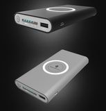 8000mAh Power Bank Wireless Charger 5V 1A Battery Charger Backup