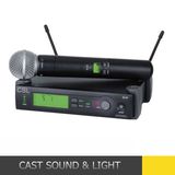 Cheap Pgx24-Beta58A UHF Handheld Wireless Studio Mic