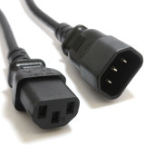 Extension Cable IEC Kettle Male to Female UPS Power Cord C13 - C14