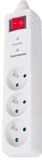 3 Outlets French Power Socket, Power Strip with NF Approval (GGFNBKS03)