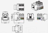 UTP Cat. 5e Keystone Jack