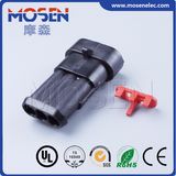 Te 282105-1 Tyco/AMP 3 Pins Black Male Auto Connectors