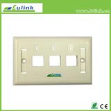 Best Price Information Outlet Socket 3 Ports 120 Faceplate