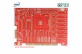 2L PCB with Gold Finger Red Soldermask