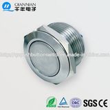 19mm 1no Resetable Flat IP65 Ik08 Push Button Switch