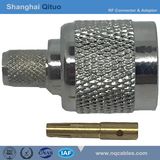 RF Connector TNC Reversed Polarity Straight Male Plug Crimp for Syv-50-3u (TNC-RP-J-C-3)