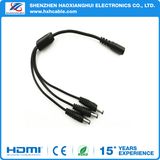 High Quality Black Colour DC 5.5X2.1 Cable Audio Cable