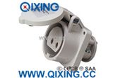 Cee 16A 2p Low Voltage Panel Mounted Power Socket