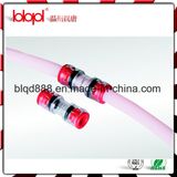 High-Quality Hantang FTTH Optic Fiber Microduct Connectors, HDPE Fiber Duct Connectors Transparent
