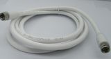TV Cable, White Color, Custom Length