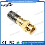 CCTV Waterproof BNC Compression Connector for RG6 Cable (CT5078S/RG6)