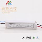 Plastic LED Driver 12V15W IP67