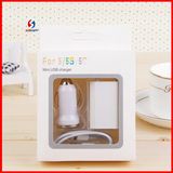 EU 3in1 Mobile USB Charger for iPhone5/5s/6/Plus
