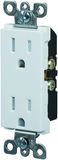 UL Listing, Tamper-Resistant, Decora Plus Duplex Electrical Receptacle