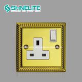 Good Price of BS 13A Wall Socket Stainless Steel OEM