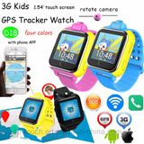 3G/WCDMA Smart Kids GPS Tracker Watch with 3.0m Camera (D18)